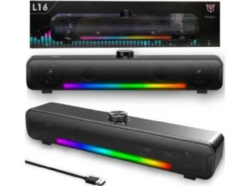 Głośnik Onikuma Onikuma L16 Głośnik Gamingowy Aux Bt 5.0 Rgb : Kolor