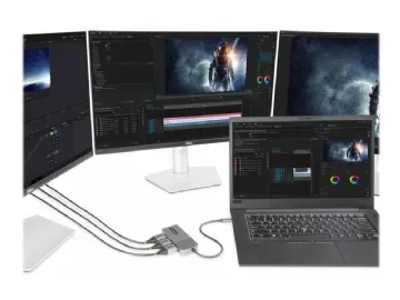 StarTech.com USB-C to Triple DisplayPort 1.4 MST Hub