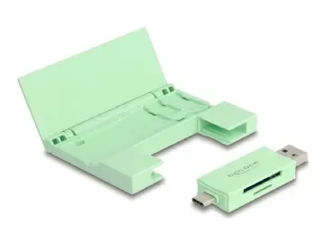 Delock Kortläsare USB 5 Gbps USB Type-C / Type-A