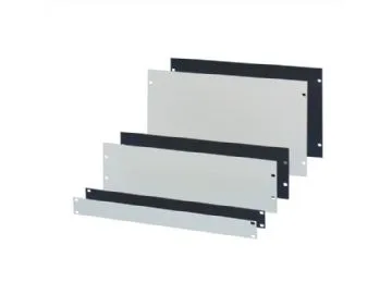 SCHROFF Okrągły panel SCHROFF 19, 7 U, 3 mm, aluminium, RAL 7021