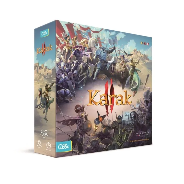 Brädspel Karak II (SE/DK/NO)