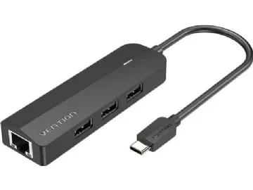 Vention USB-hubb USB-C till 3x USB 2.0, RJ45, Micro-B Vention TGOBB