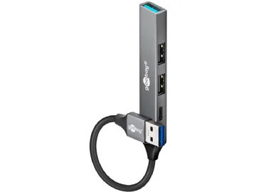 Slim 4-Port USB Hub