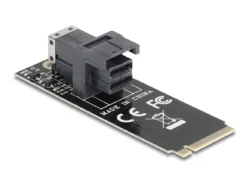 Delock - Gränssnittsadapter - M.2 2260 - M.2 NVMe Card / PCIe 4.0 (NVMe) - M.2 Card