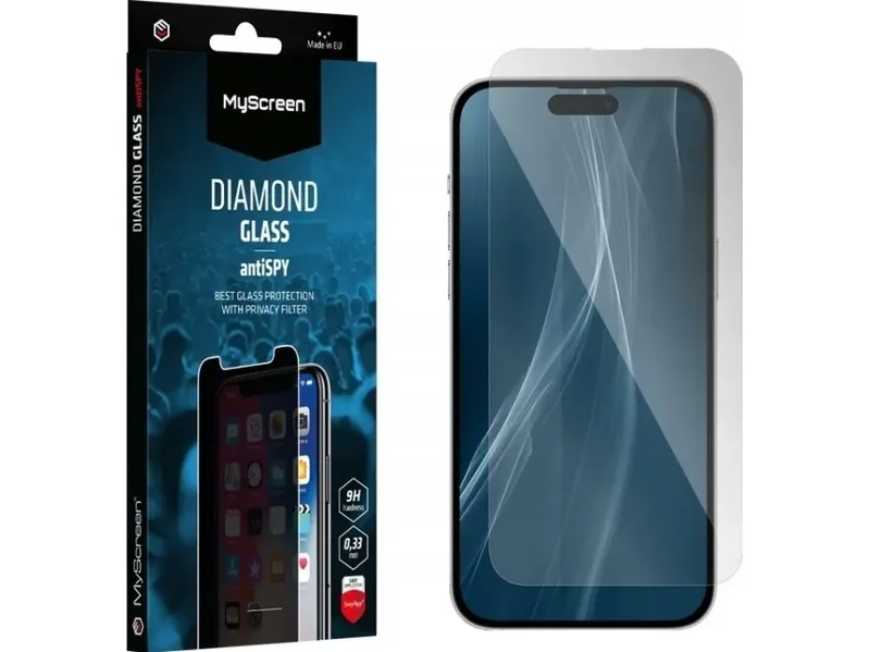 MyScreen MS AntiSpy Diamond Glass Apple iPhone 16 Pro Max 6.9"
