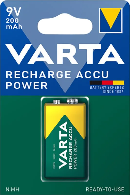 Varta Power Accu batteri x 9V