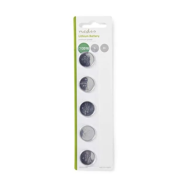 Nedis Lithium knappcellsbatteri CR2016