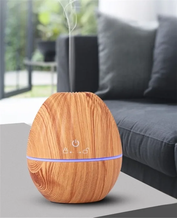 Luftfuktare i trädesign