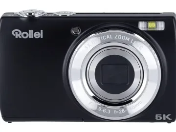 Rollei Powerflex Compact, 64 MP, 9248 x 6936 pixlar, 5x, 5K Ultra HD, pekskärm, svart