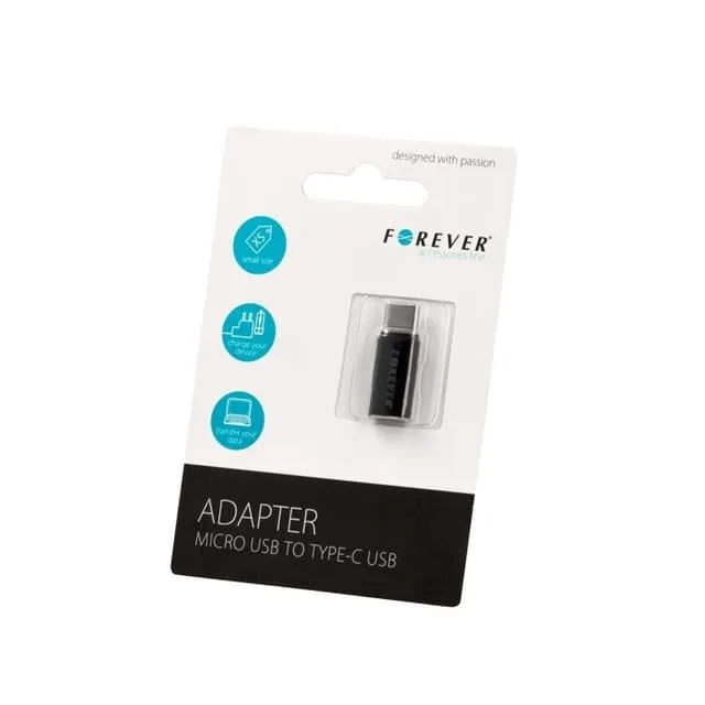 Forever microUSB till USB type-C adapter