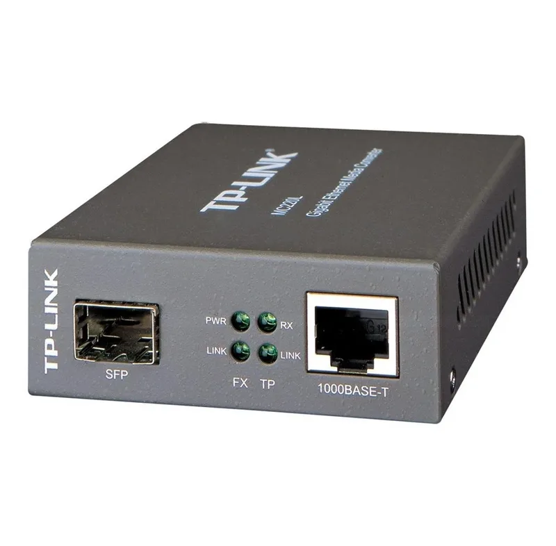 TP-Link MC220L fiberkonverter, Gigabit Ethernet/SFP