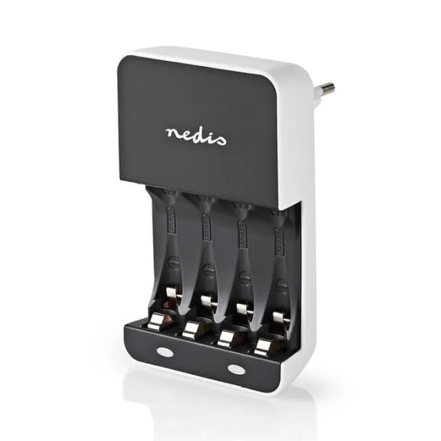 Nedis NiMH Batteriladdare AA / AAA