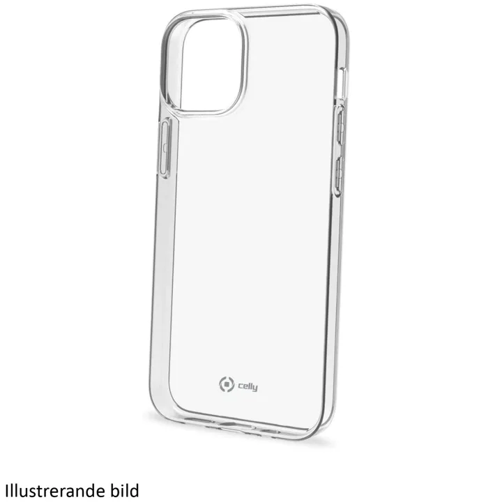 Celly Gelskin TPU-skal för iPhone 14, transparent