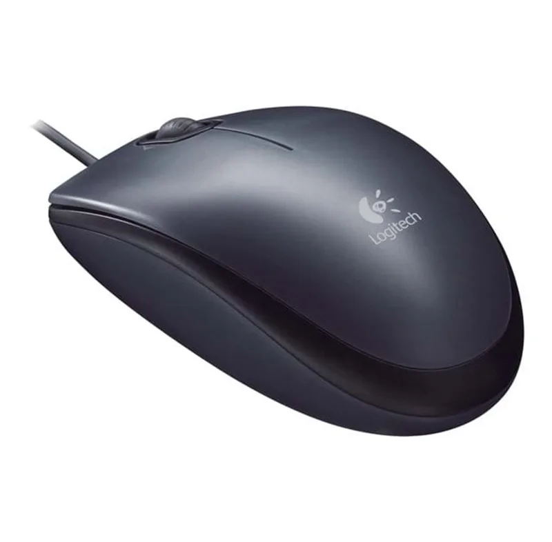Logitech M90, 1000 dpi - Svart