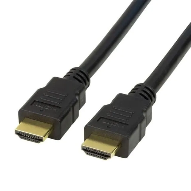 LogiLink CH0078 HDMI-kabel 2 m HDMI Type A (Standard) Sort