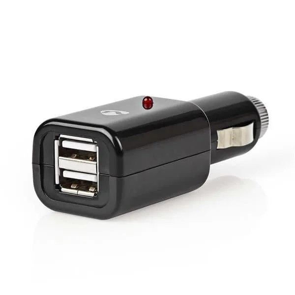 2xUSB Billaddare 12/24 volt