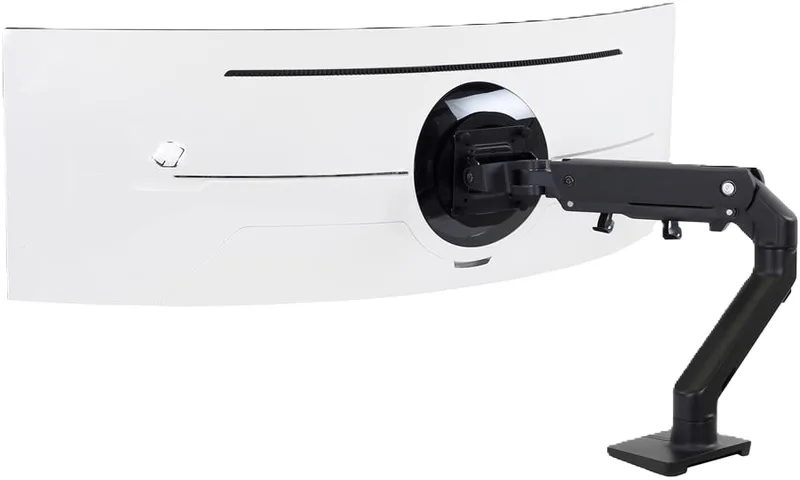 Ergotron HX skärmarm med HD Pivot, mattsvart