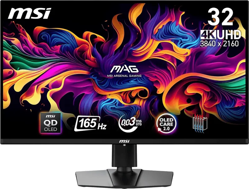 MSI MAG 321UP QD-OLED 31,5" OLED-skärm