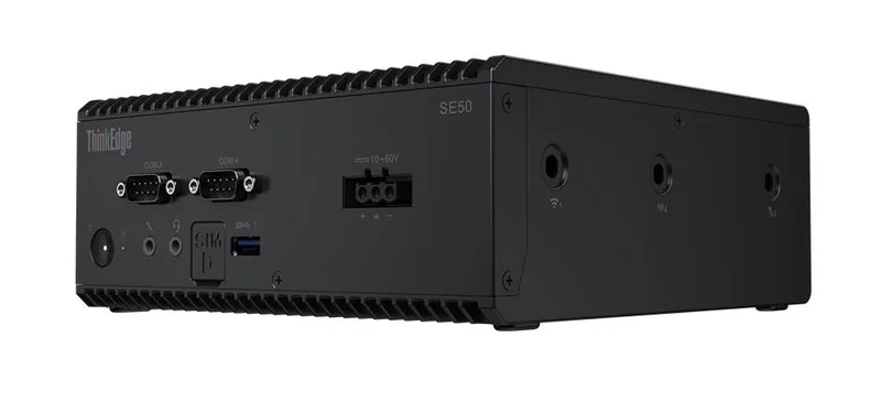 Lenovo ThinkEdge SE50 USFF, Intel Core i5-8365UE, 32 GB, 512 GB PCIe SSD, WiFi 5, Bluetooth, Win10 IoT Enterprise 64 LTSC 2019, inkl. tangentbord och mus, 3 års på-platsen-garanti