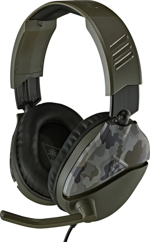 Turtle Beach Recon 70 Camo Green gamingheadset för