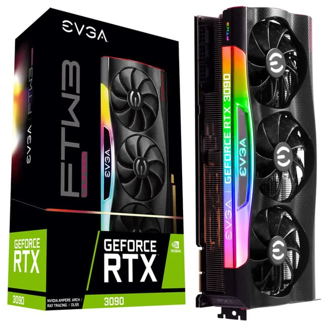 EVGA GeForce RTX 3090 24GB FTW3 ULTRA