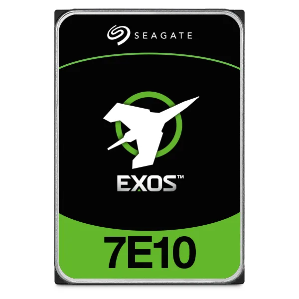 10 TB Seagate Exos 7E10, 7200 rpm, 256 MB cache, 512e, SAS 12Gb/s