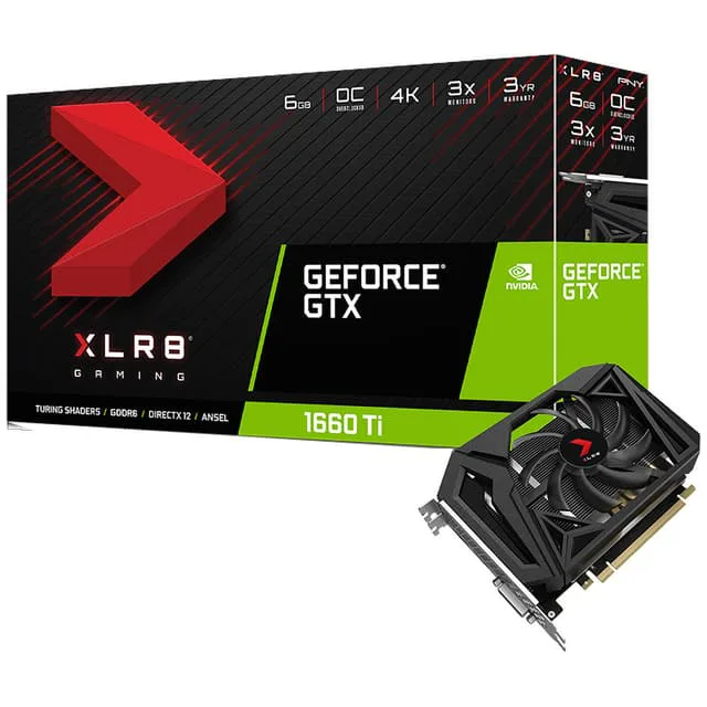 PNY GTX 1660Ti Gaming OC XLR8