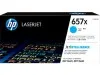 HP 657X - Lång livslängd - cyan - original - LaserJet