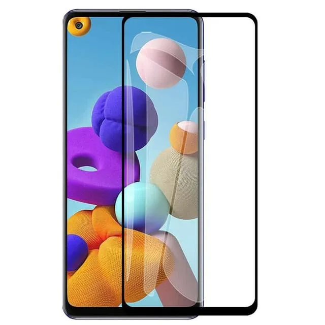 CaseOnline 9D Glas Skärmskydd Samsung Galaxy A21s
