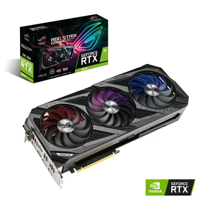 ASUS GeForce RTX 3070 ROG STRIX OC GAMING