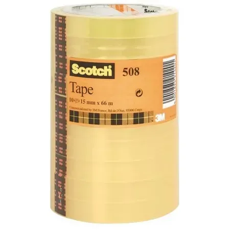 3M 5081566 tejp 66 m, transparent, 10 st