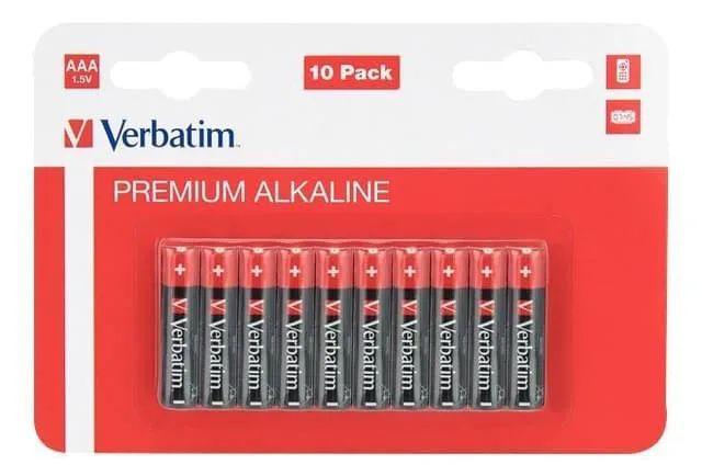 Verbatim batteri - 10 x AAA / LR03