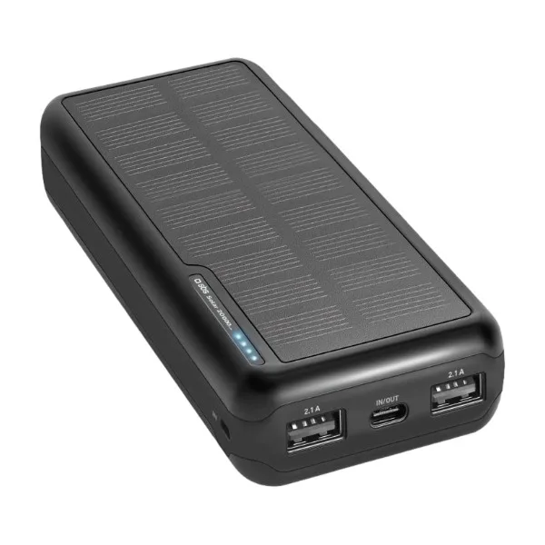 SBS 20 000 mAh solpowerbank