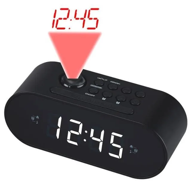 Denver klockradio CRP-717B / CRP-717BLACK med projektion
