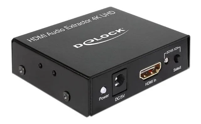 DeLock HDMI Stereo/5.1 ljud omvandlare