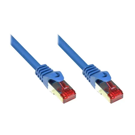 Alcasa Cat6 S/FTP nätverkskabel Blå 25 m