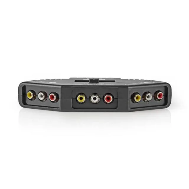 Nedis 3-portars AV-switch