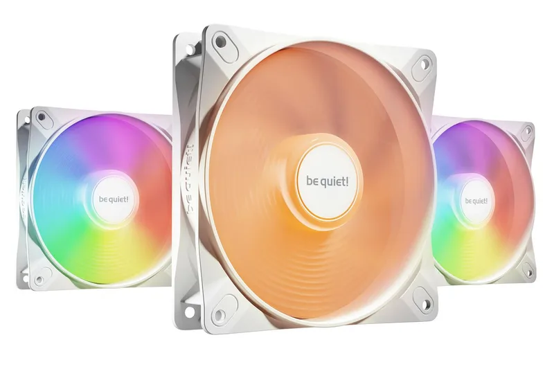be quiet! Light Wings LX 120 mm PWM 3-pack, vit