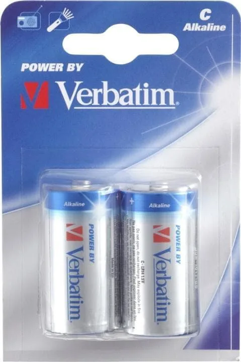 Verbatim batteri - 2 x C