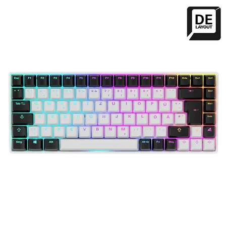 Sharkoon SGK50 S3 vit, Gateron Yellow