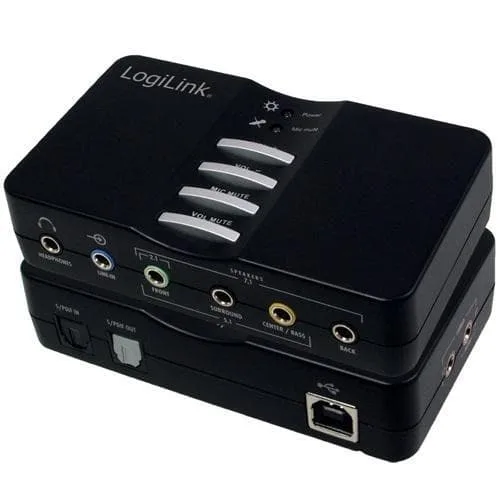 LogiLink USB-ljudkort 7.1-kanals