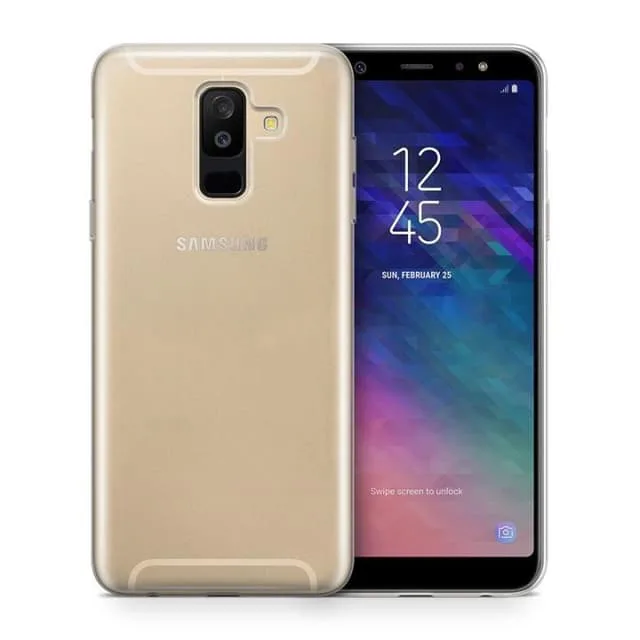 Transparent TPU-skal för Samsung A6 2018