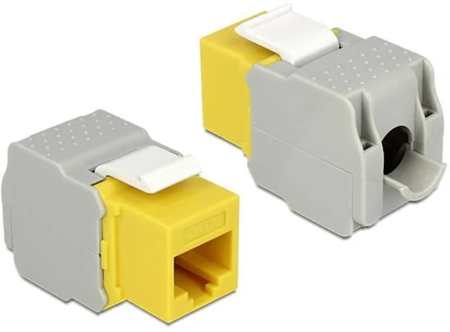 DeLOCK UTP Cat6 Keystone modul, RJ45 ho