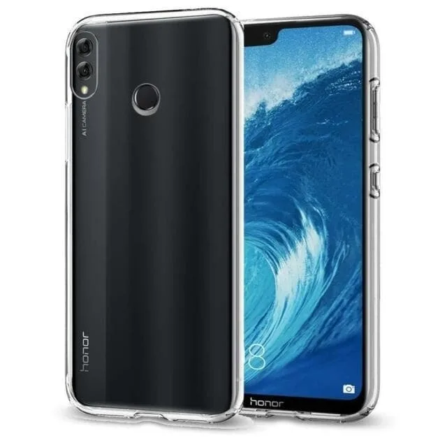 Teknikproffset Transparent TPU-skal för Huawei Honor 8X