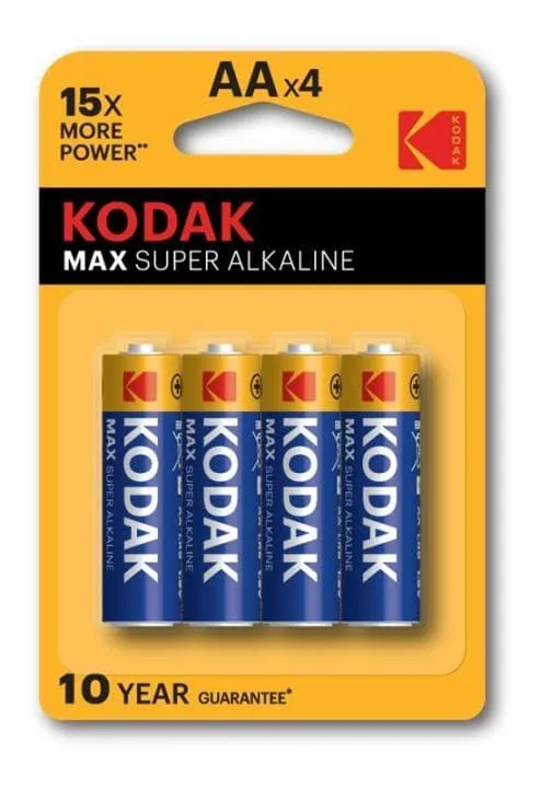 Kodak MAX alkaline AA battery