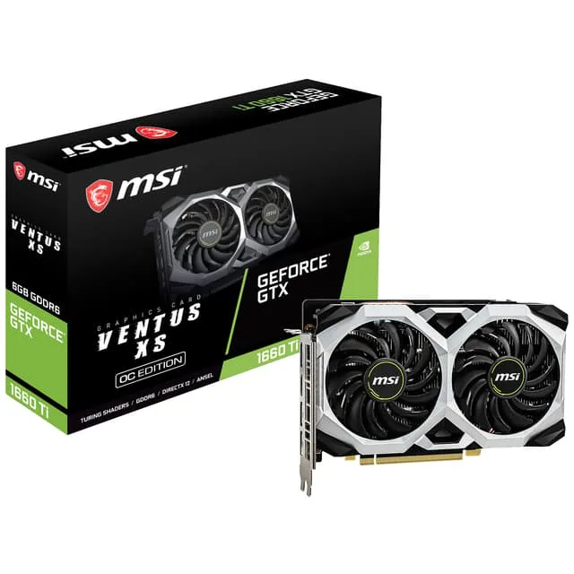 MSI GeForce GTX 1660 Ti Ventus XS OC