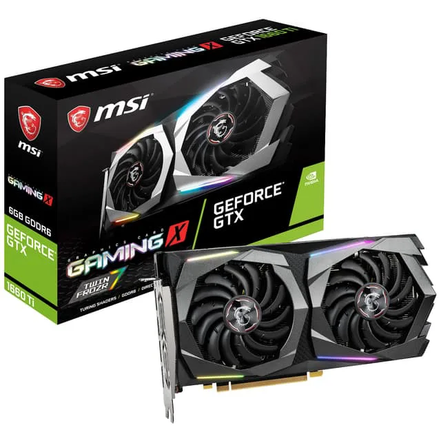 MSI GeForce GTX 1660 Ti Gaming X