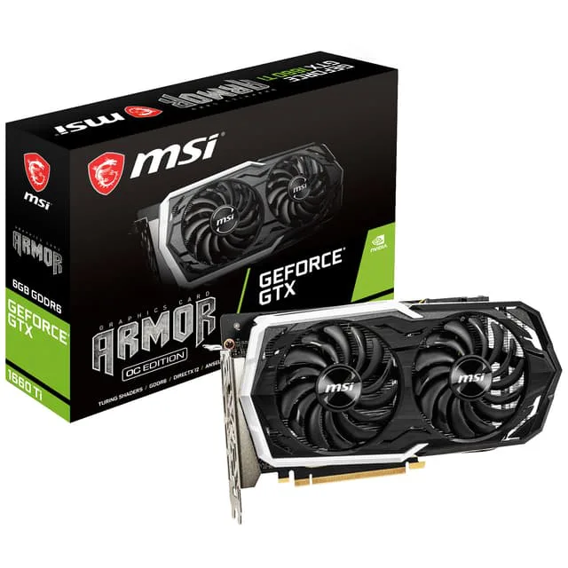 MSI GeForce GTX 1660 Ti Armor OC