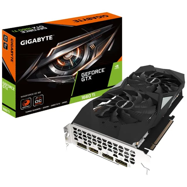 Gigabyte GeForce GTX 1660 Ti Windforce OC