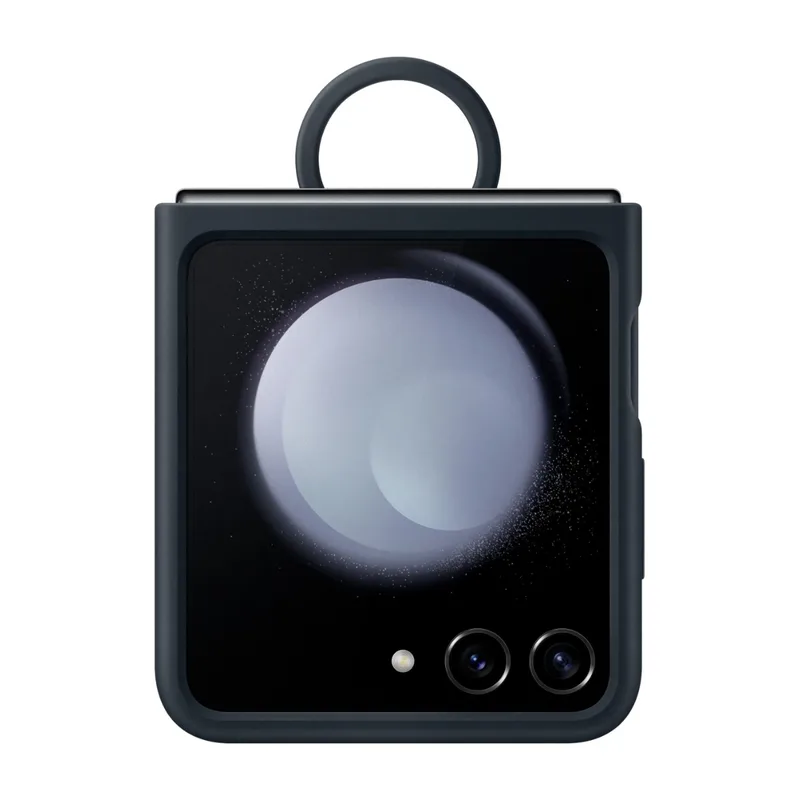 Samsung Galaxy Z Flip5 5G silikonfodral med ring